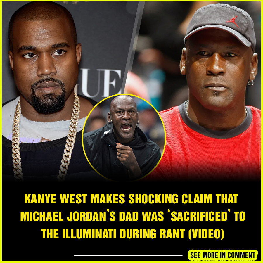 Kanye West Makes Shocking Claim That Michael Jordan’s Dad Was ...