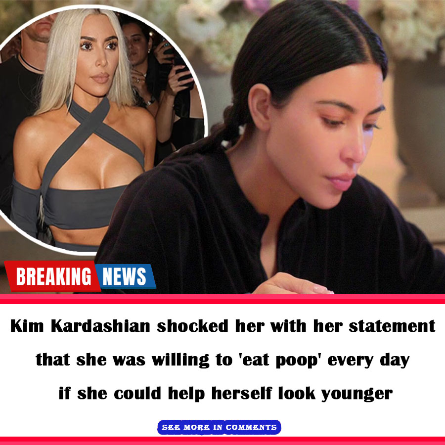 Kim Kardashian shocked her with her statement that she was willing to