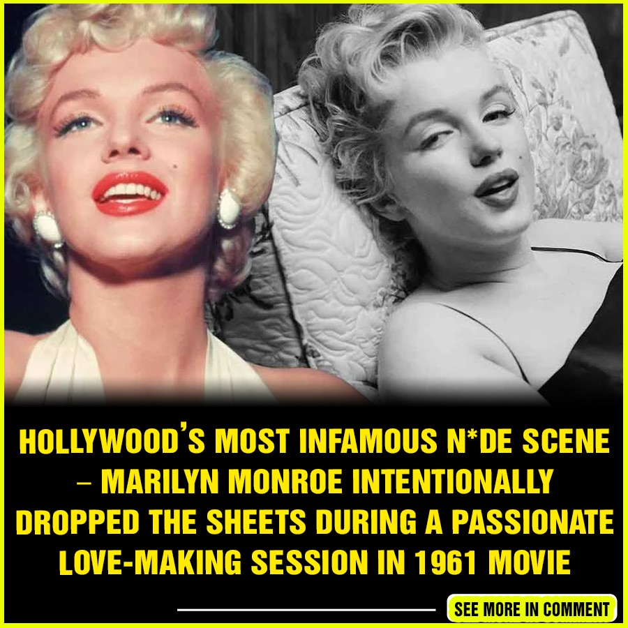 Hollywood’s Most Infamous N*de Scene – Marilyn Monroe Intentionally ...