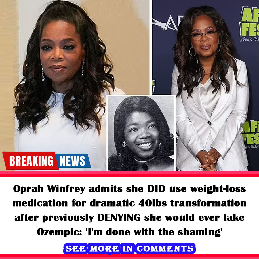 Oprah Winfrey Admits She Did Use Weight Loss Medication For Dramatic 40lbs Transformation After 7137