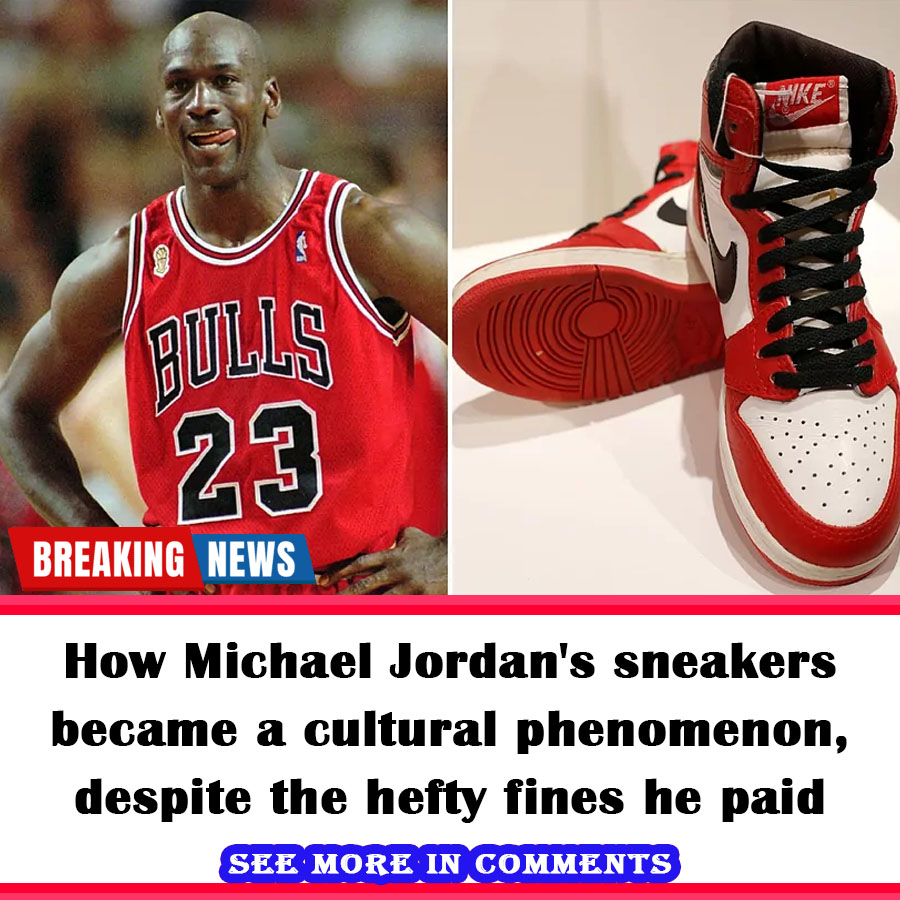 How Michael Jordan's sneakers became a cultural phenomenon, despite the ...