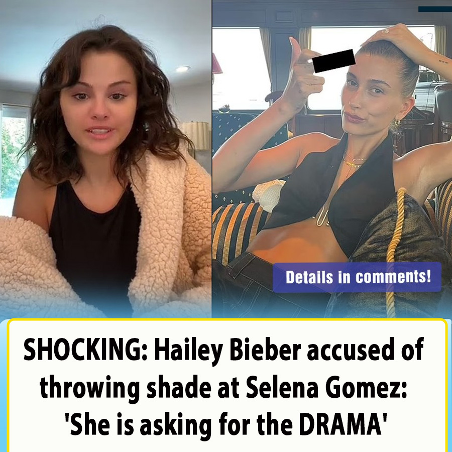 Hailey Bieber accused of shading Selena Gomez. What happened??? - News