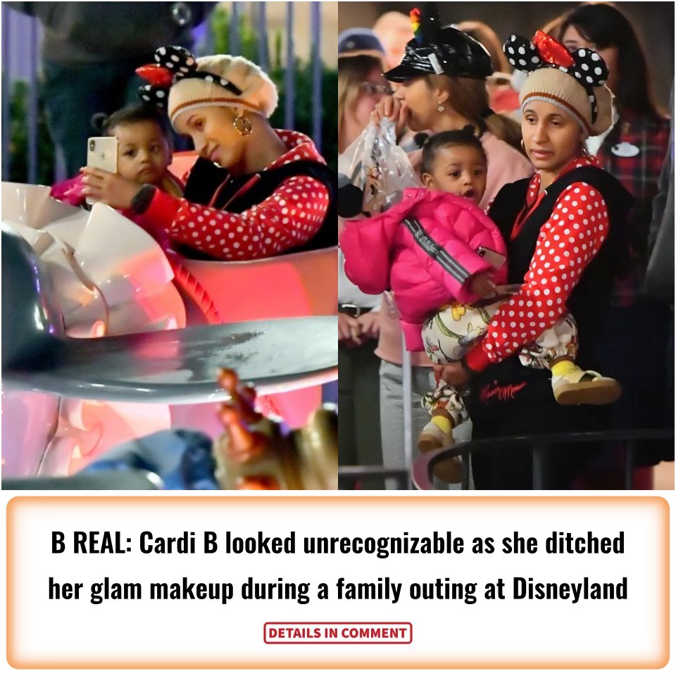 B REAL: Cardi B Looked Unrecognizable As She Ditched Her Glam Makeup ...