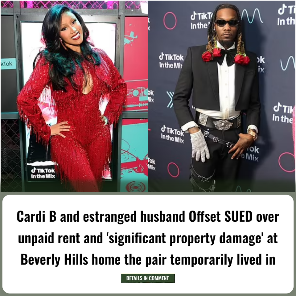 Shock: Cardi B And Estranged Husband Offset SUED Over Unpaid Rent And ...