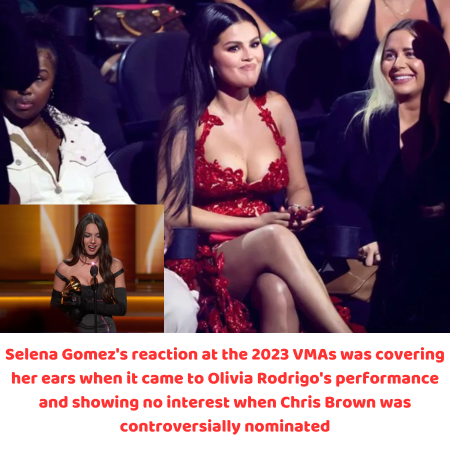 Selena Gomez S Reaction At The Vmas Was Covering Her Ears When It Came To Olivia Rodrigo S