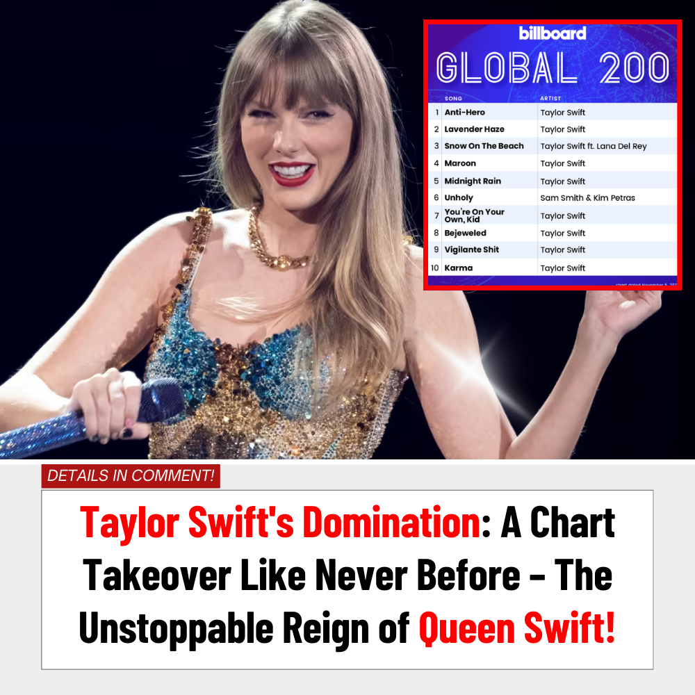 Taylor Swift Owns 60% Of The Top 10 On A Billboard Chart This Week - News