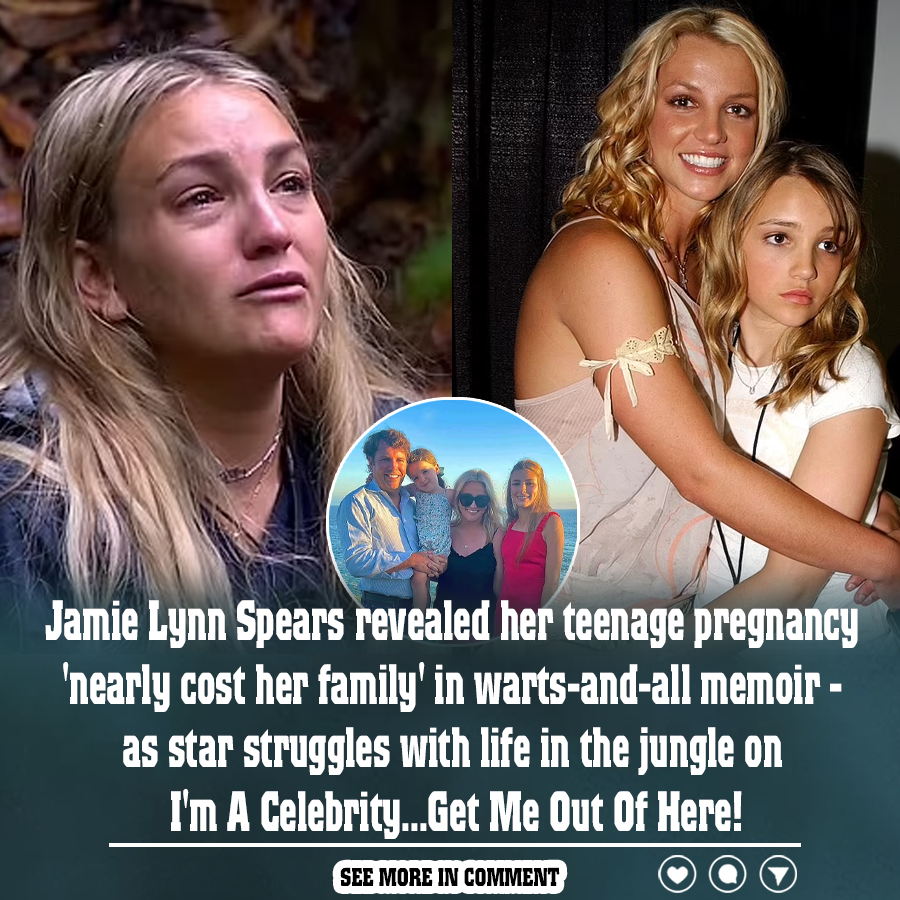 Jamie Lynn Spears revealed her teenage pregnancy 'nearly cost her