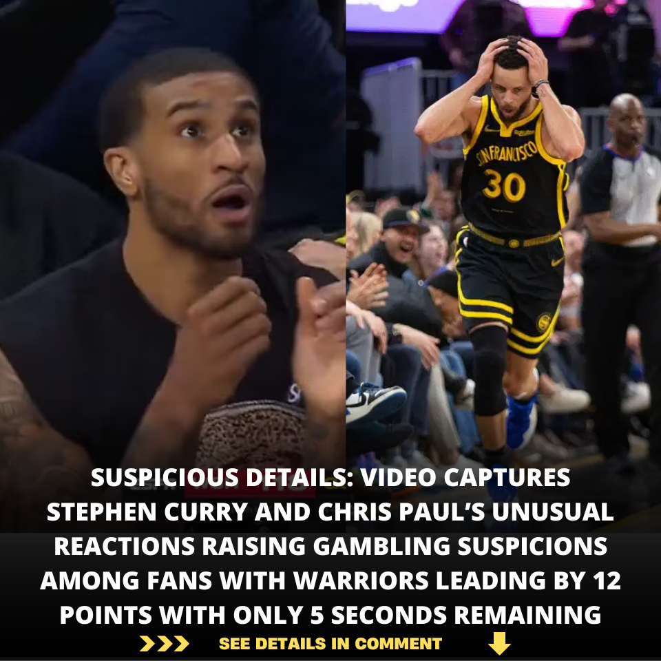 Suspicious Details: Video Captures Stephen Curry And Chris Paul’s ...