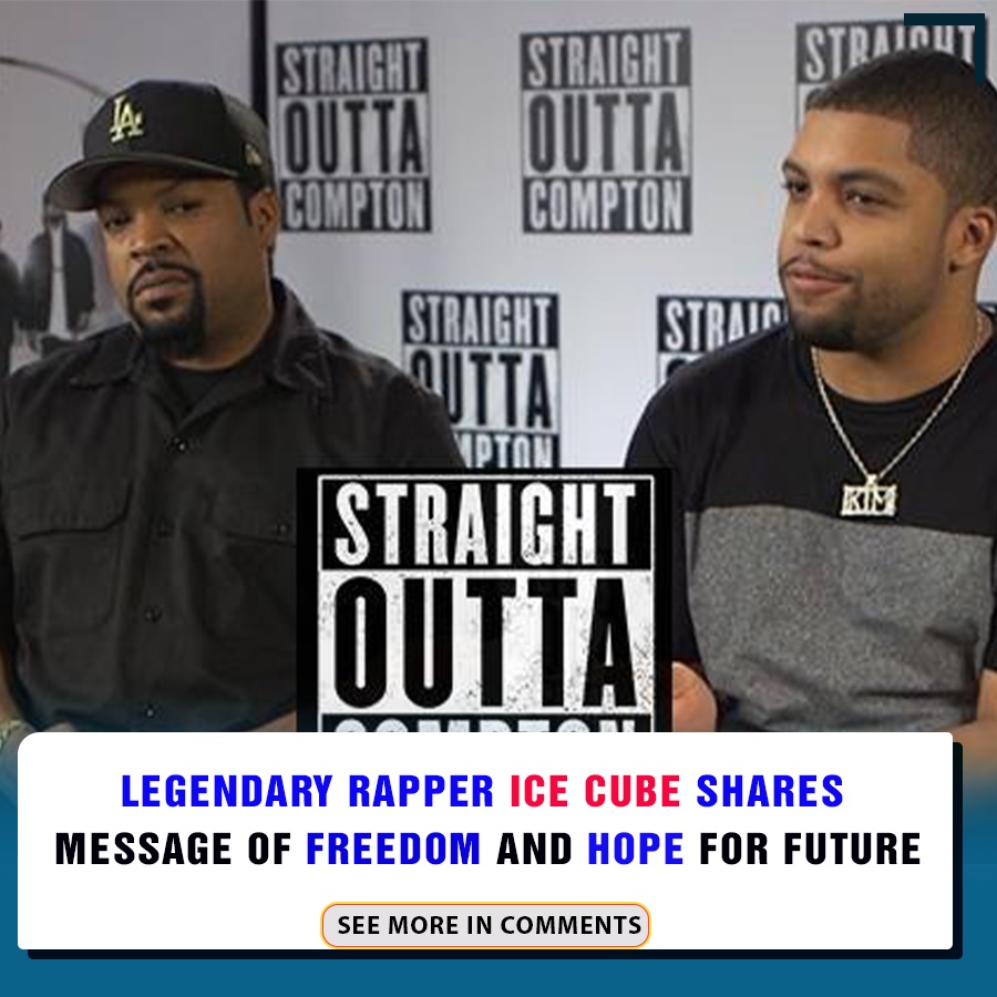 Legendary Rapper Ice Cube Shares Message Of Freedom And Hope For Future News