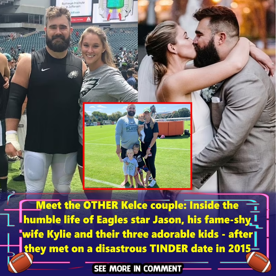 Meet the OTHER Kelce couple: Inside the humble life of Eagles star ...