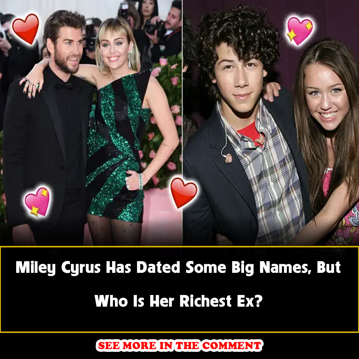 Miley Cyrus Has Dated Some Big Names, But Who Is Her Richest Ex? - News