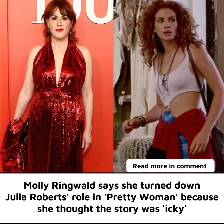 Molly Ringwald says she turned down Julia Roberts' role in 'Pretty