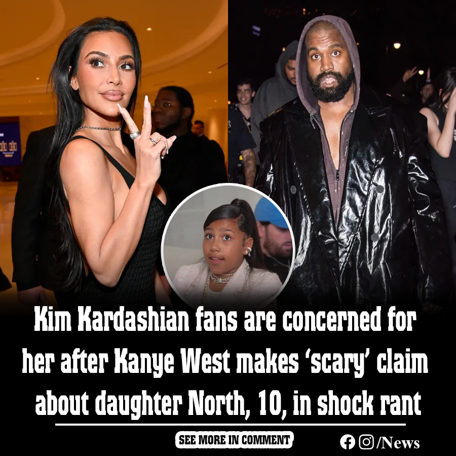 Kim Kardashian Fans Are Concerned For Her After Kanye West Makes ‘scary Claim About Daughter 3437