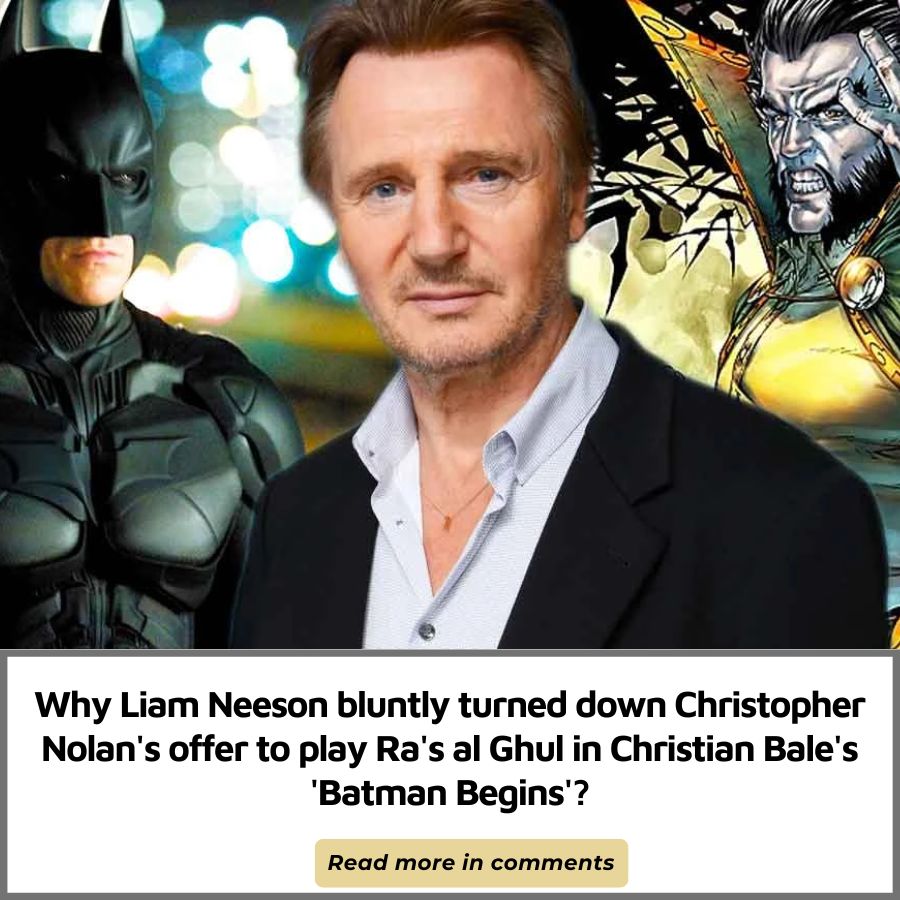 Why Liam Neeson bluntly turned down Christopher Nolan's offer to play ...