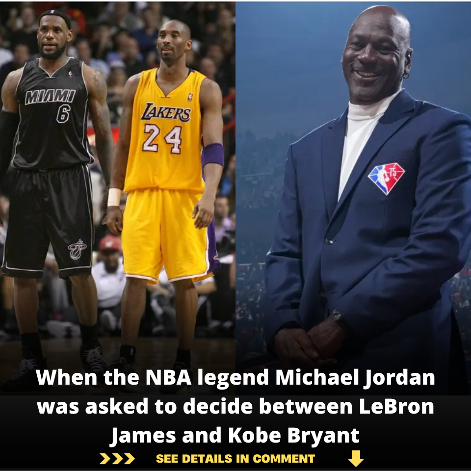 When The Nba Legend Michael Jordan Was Asked To Decide Between Lebron James And Kobe Bryant News