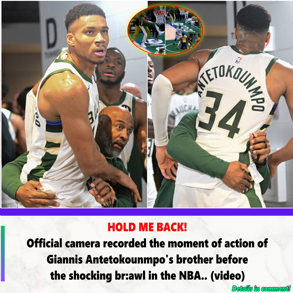 Hold Me Back Official Camera Recorded The Moment Of Action Of Giannis