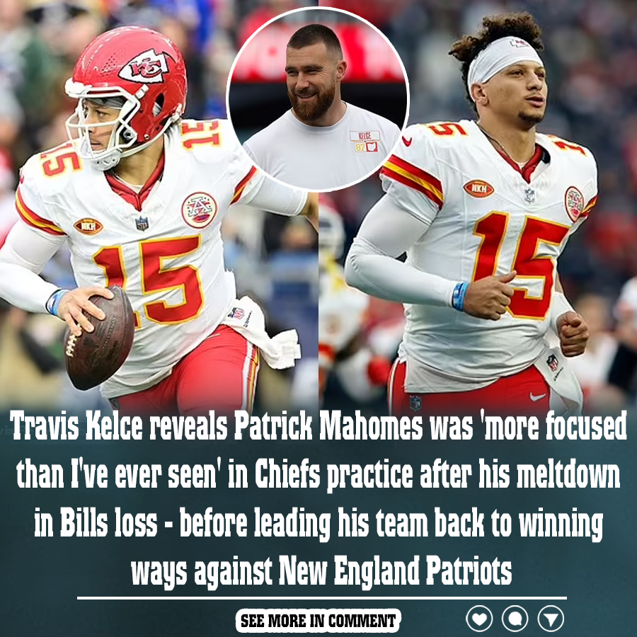 Travis Kelce REVEALS Patrick Mahomes was 'more focused than I've ever ...