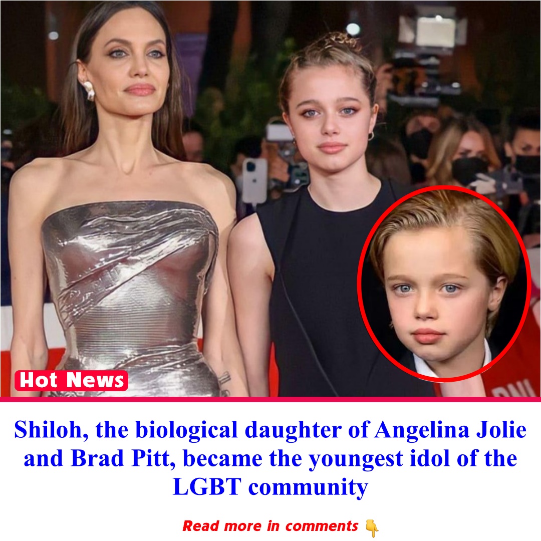 Shiloh, the biological daughter of Angelina Jolie and Brad Pitt, became ...