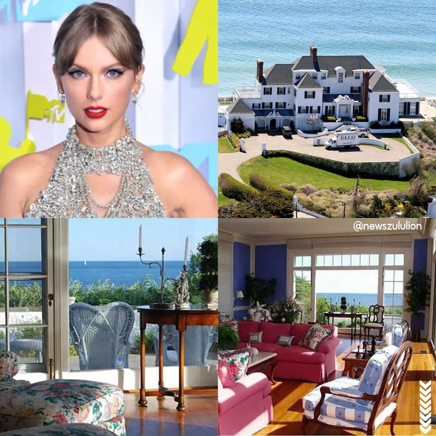 Explore the mansion by the sea in Rhode Island of the billionaire ...