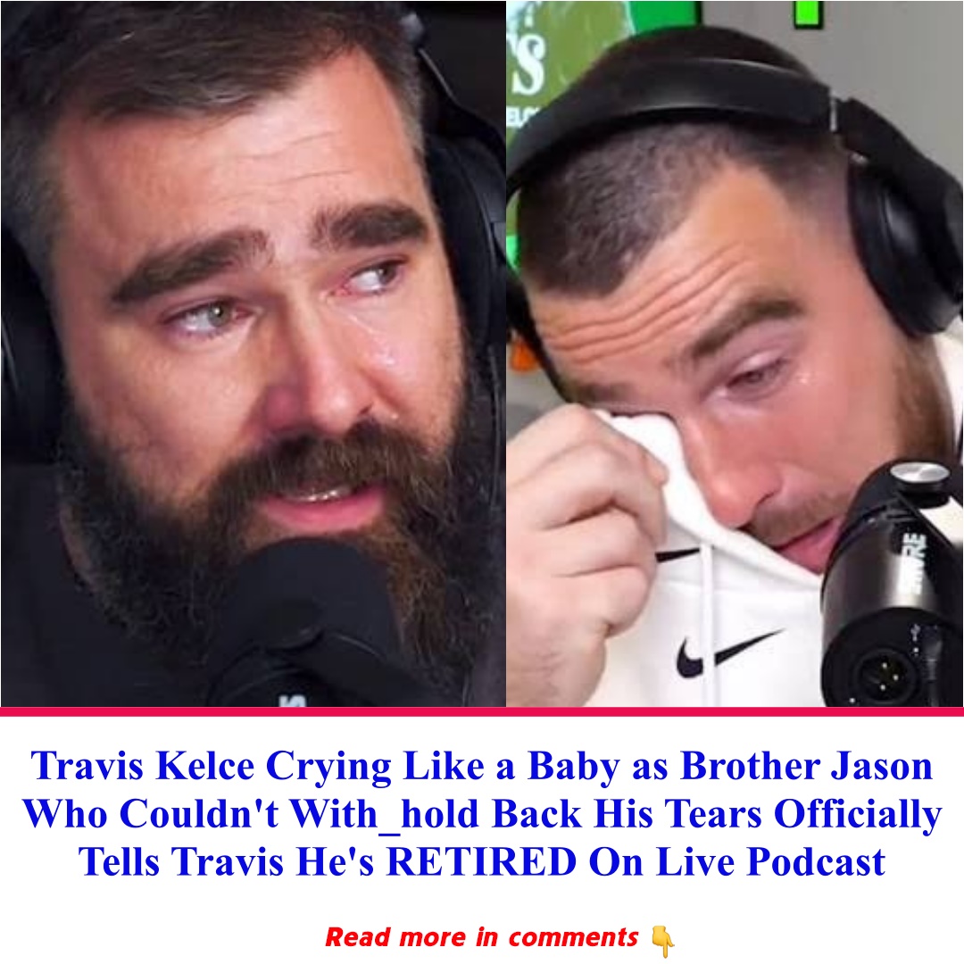 Travis Kelce Crying Like A Baby As Brother Jason Who Couldn’t With_hold ...