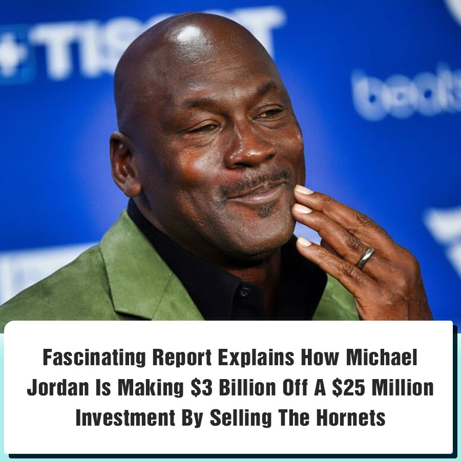 Fascinating Report Explains How Michael Jordan Is Making 3 Billion Off A 25 Million Investment 