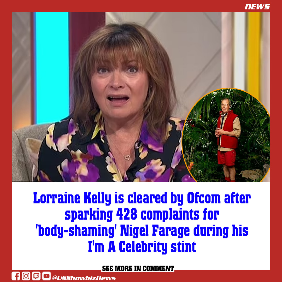 Lorraine Kelly Is Cleared By Ofcom After Sparking 428 Complaints For ...