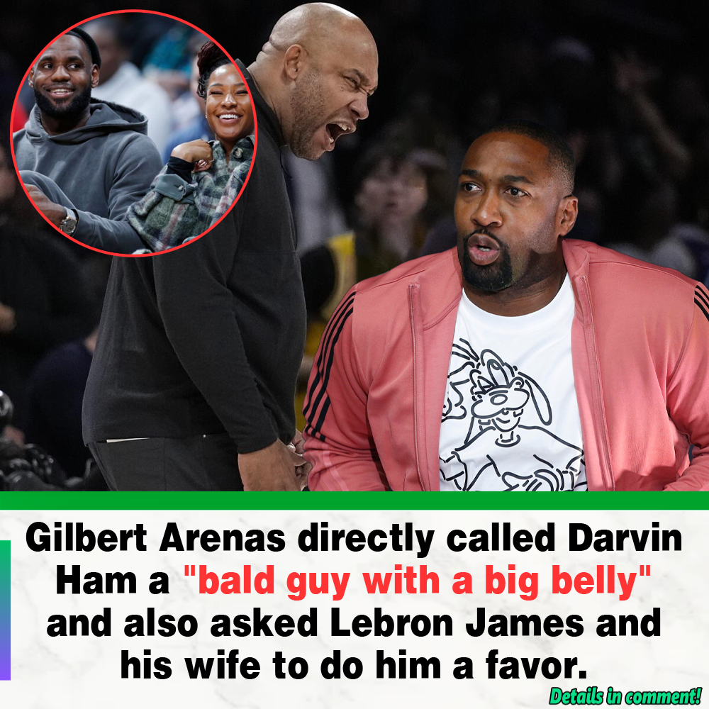 Gilbert Arenas Directly Called Darvin Ham A "bald Guy With A Big Belly ...