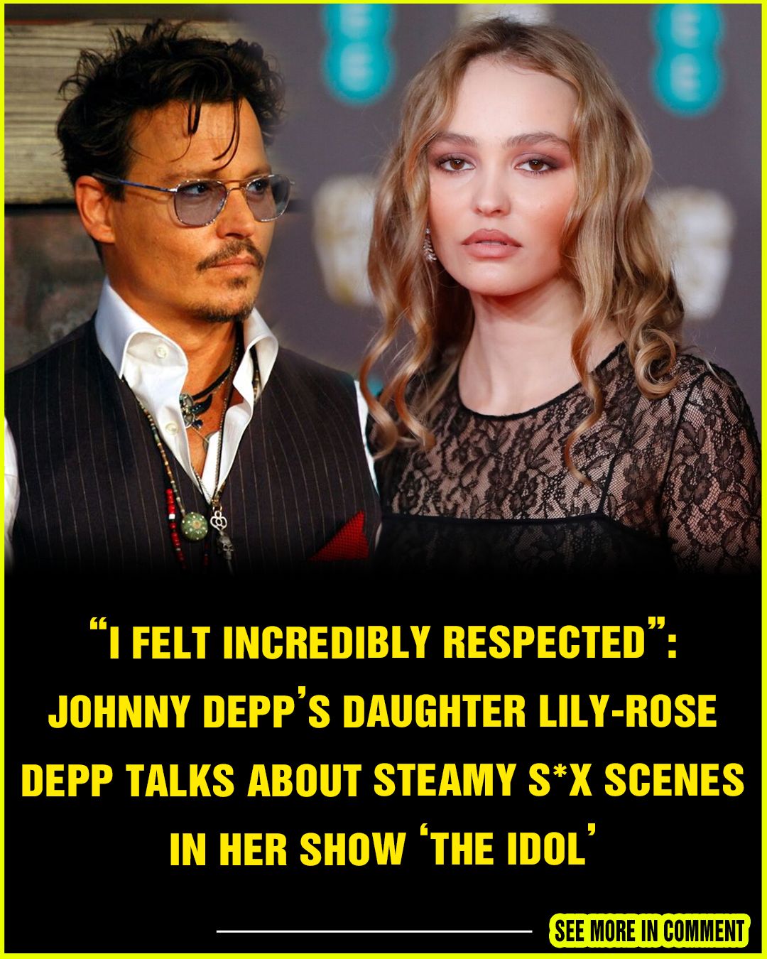 “i Felt Incredibly Respected” Johnny Depps Daughter Lily Rose Depp