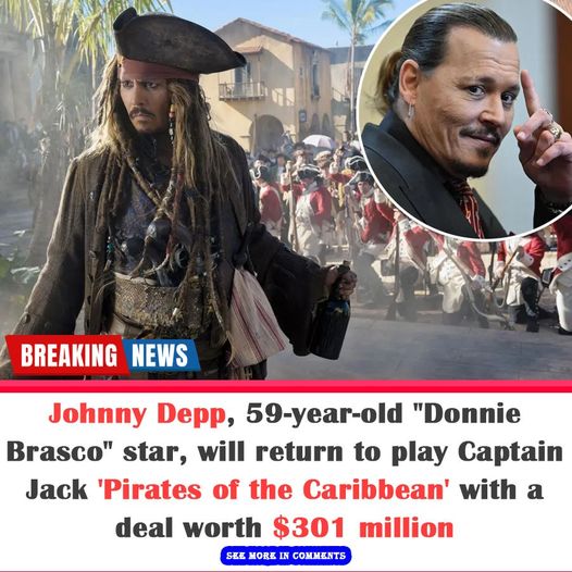 Johnny Depp could reprise Captain Jack ‘Pirates’ role with $301M deal ...