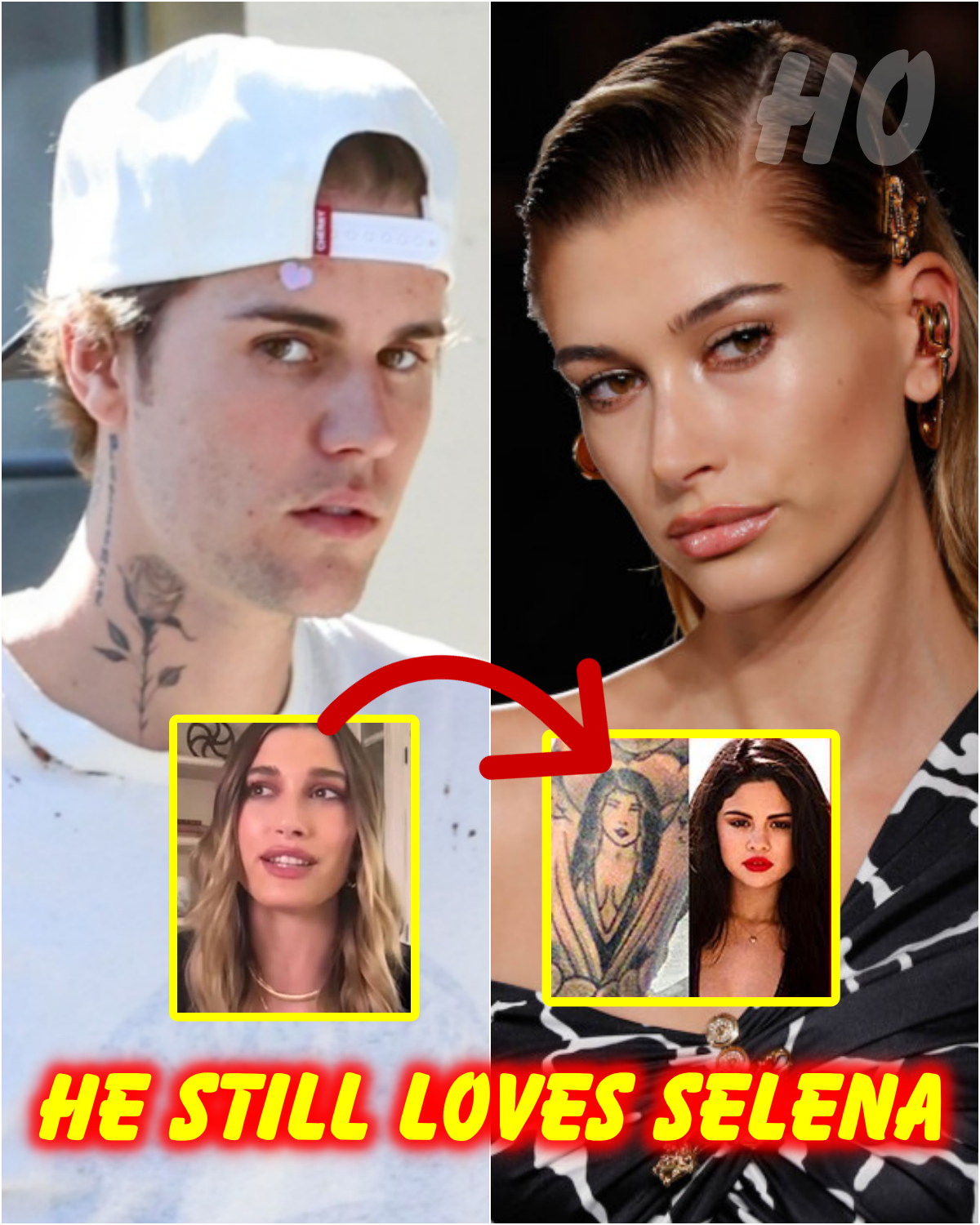 Its Just Because He Still Loves Selena Hailey Bieber CONFRONTS   41 