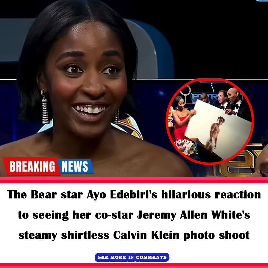 The Bear star Ayo Edebiri's hilarious reaction to seeing her costar