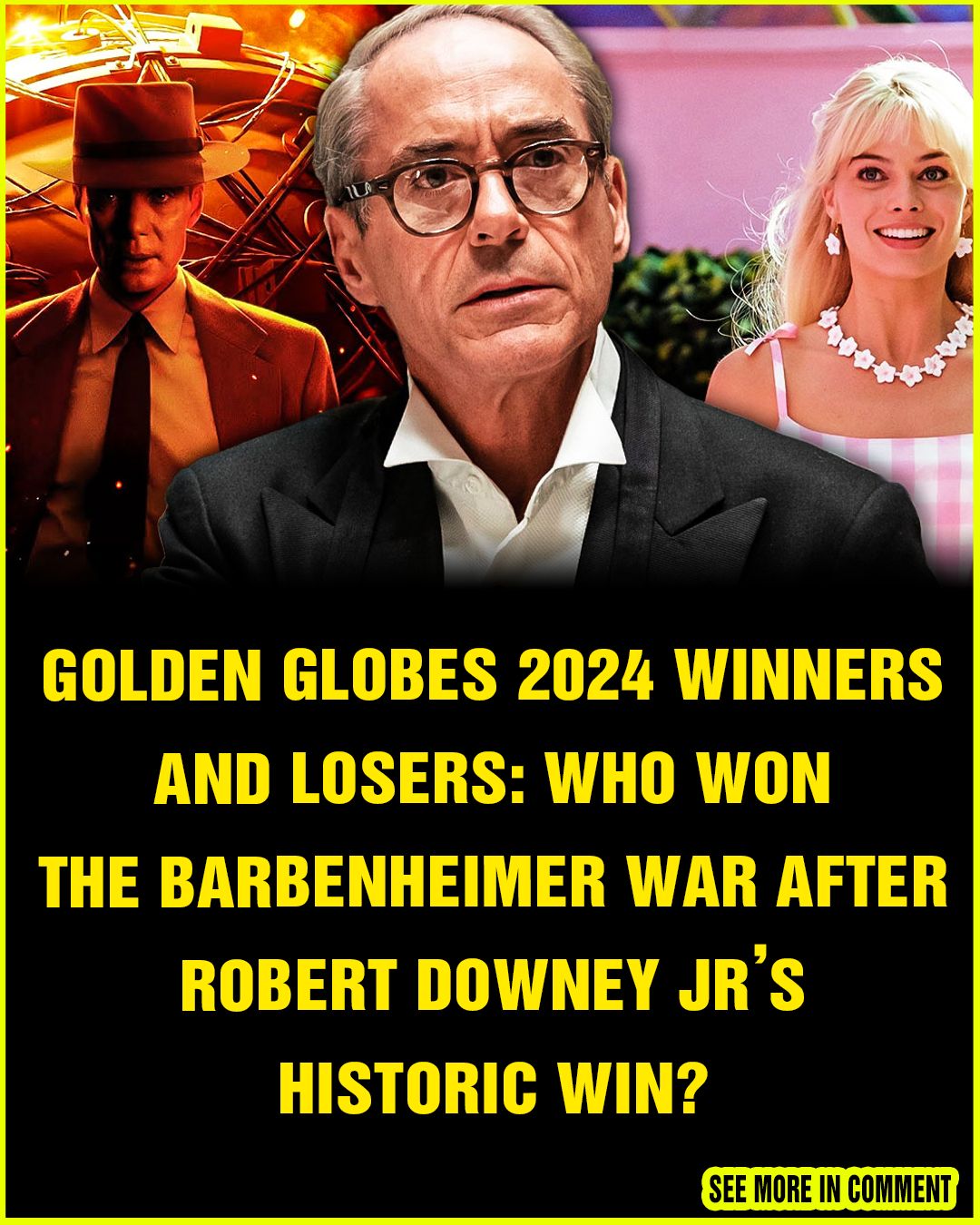 Golden Globes 2024 Winners and Losers Who Won the Barbenheimer War