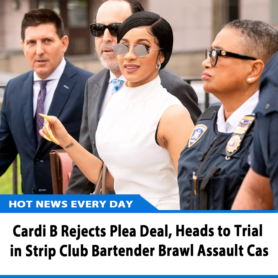 Cardi B Rejects Plea Deal, Heads To Trial In Strip Club Bartender Brawl ...