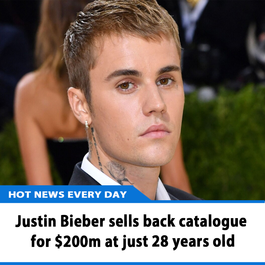 Justin Bieber Sells Back Catalogue For $200m At Just 28 Years Old (d ...