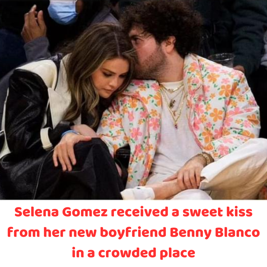 Selena Gomez Received A Sweet Kiss From Her New Boyfriend Benny Blanco ...