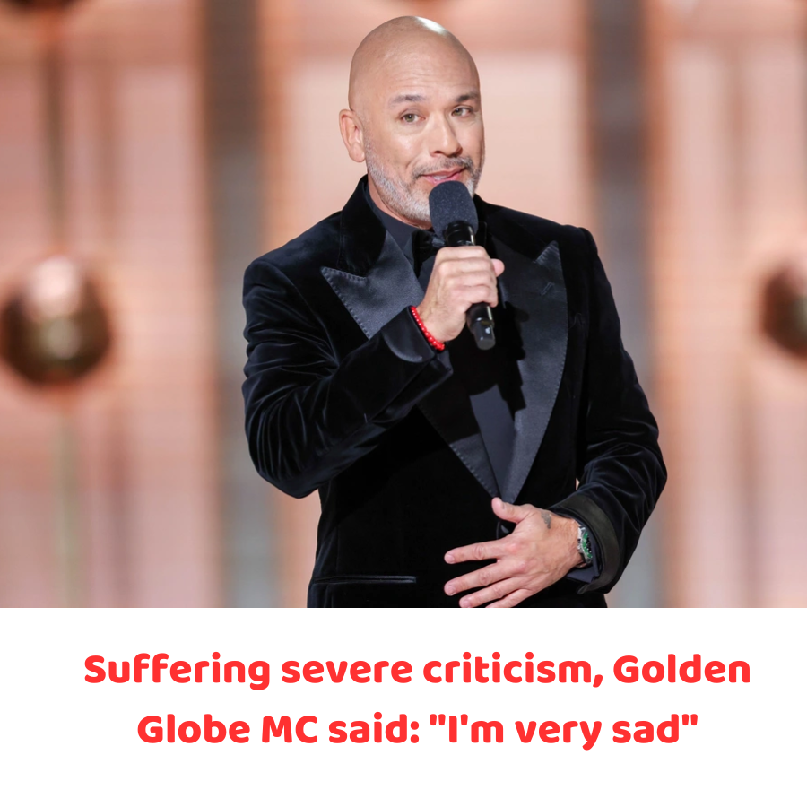 Suffering severe criticism, Golden Globe MC said "I'm very sad" News