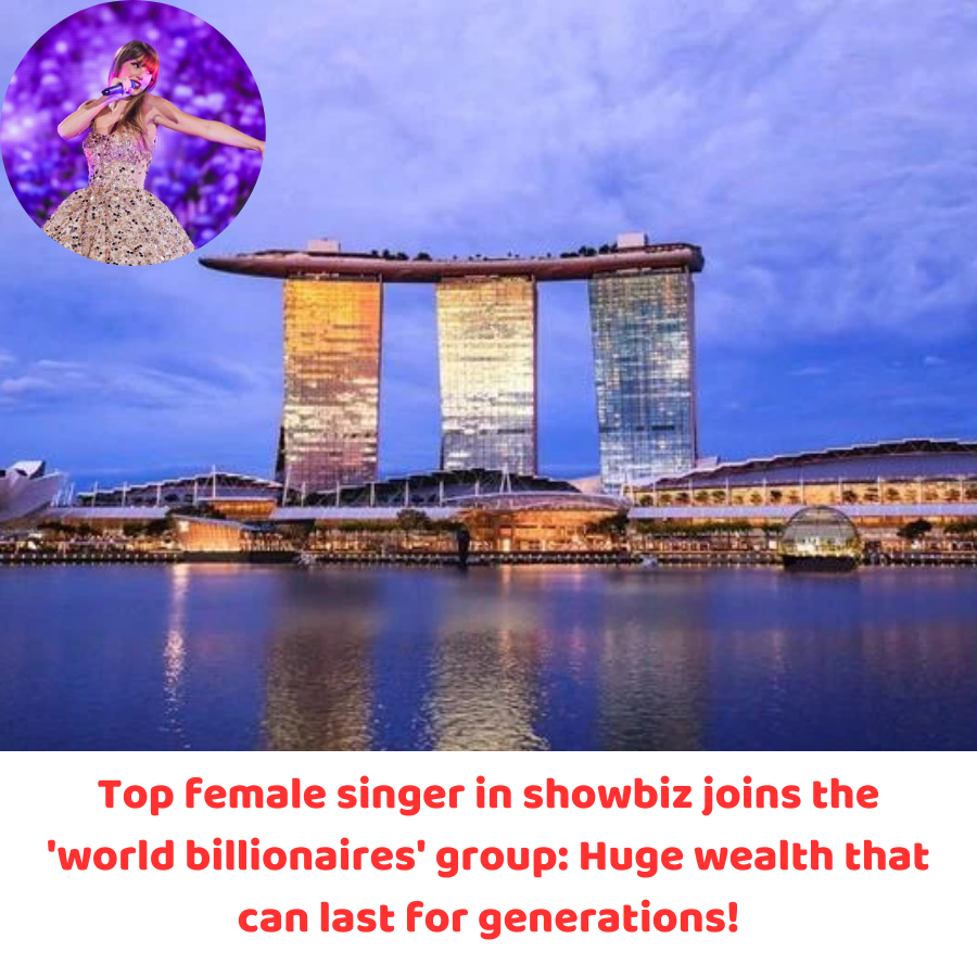 Top female singer in showbiz joins the &lsquo;world billionaires&rsquo; group: Huge