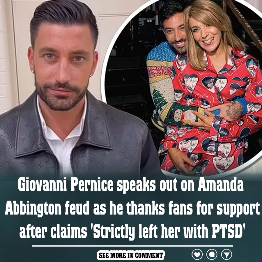 Giovanni Pernice Speaks Out On Amanda Abbington Feud As He Thanks Fans ...