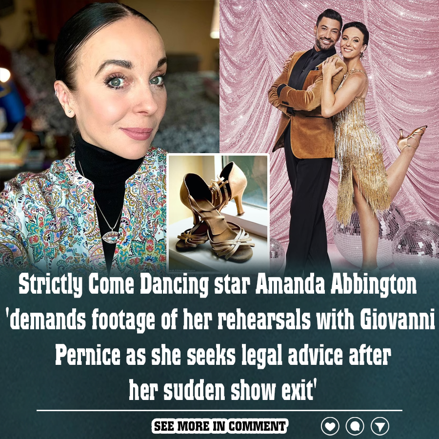 Strictly Come Dancing Star Amanda Abbington 'demands Footage Of Her ...