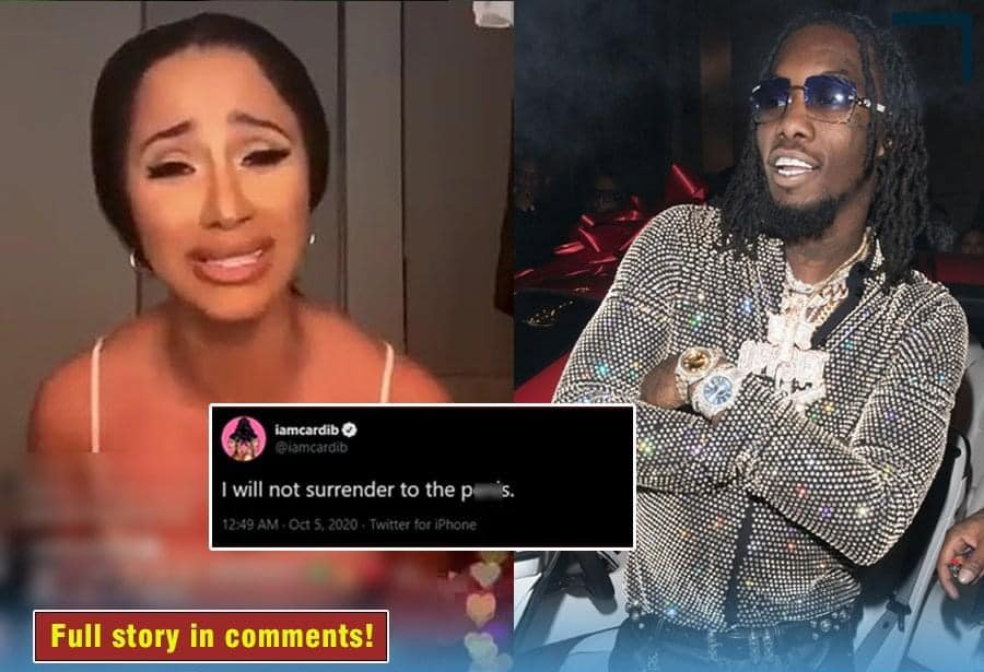 Cardi B Surrenders To The D Again, She Gets Back To Offset As Rapper ...