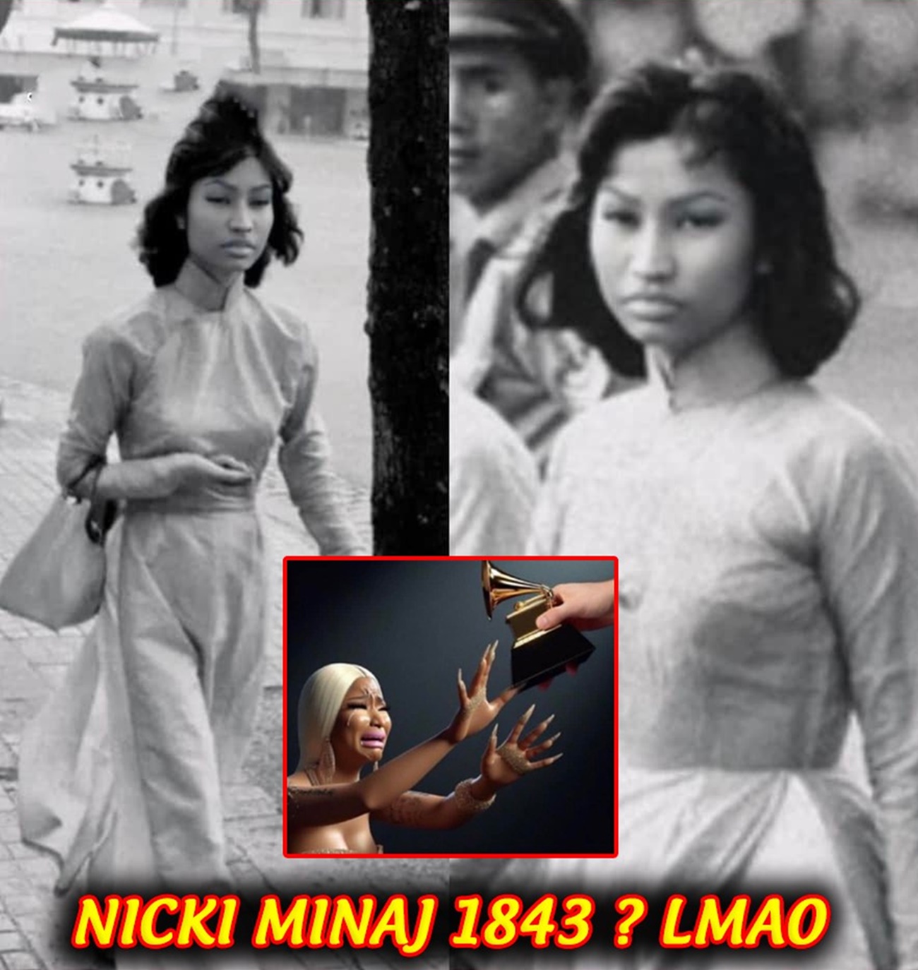 A rare photo of nicki minaj (1843) and the truth shocks everyone (Video ...