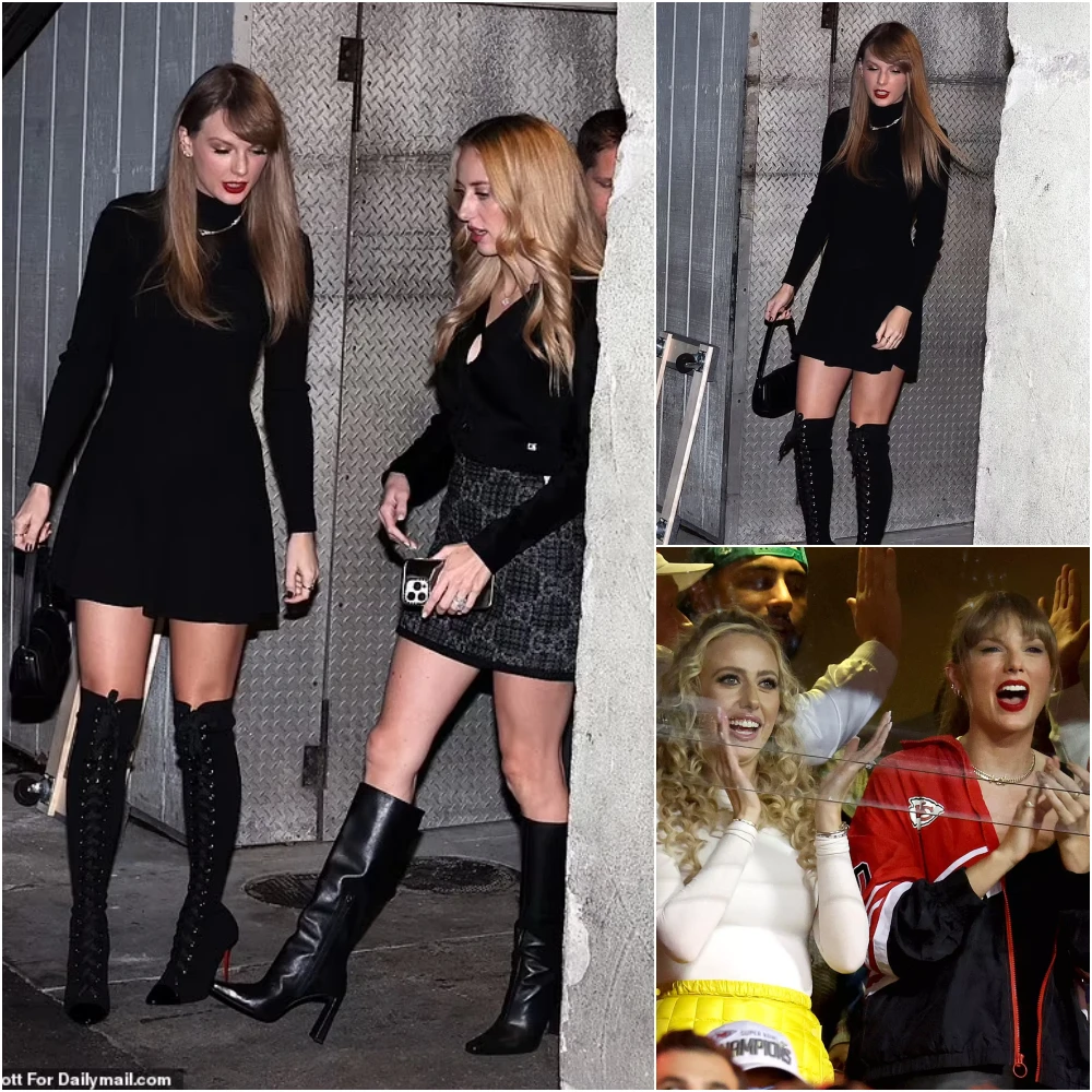 Taylor Swift and Brittany Mahomes Have 'Super Chill' WAGS Dinner in L.A