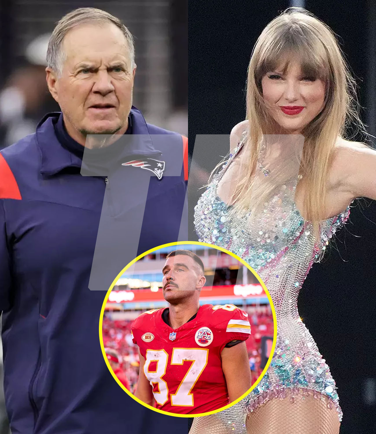 Bill Belichick Jokes That Travis Kelce Dating Taylor Swift 'Would Be ...