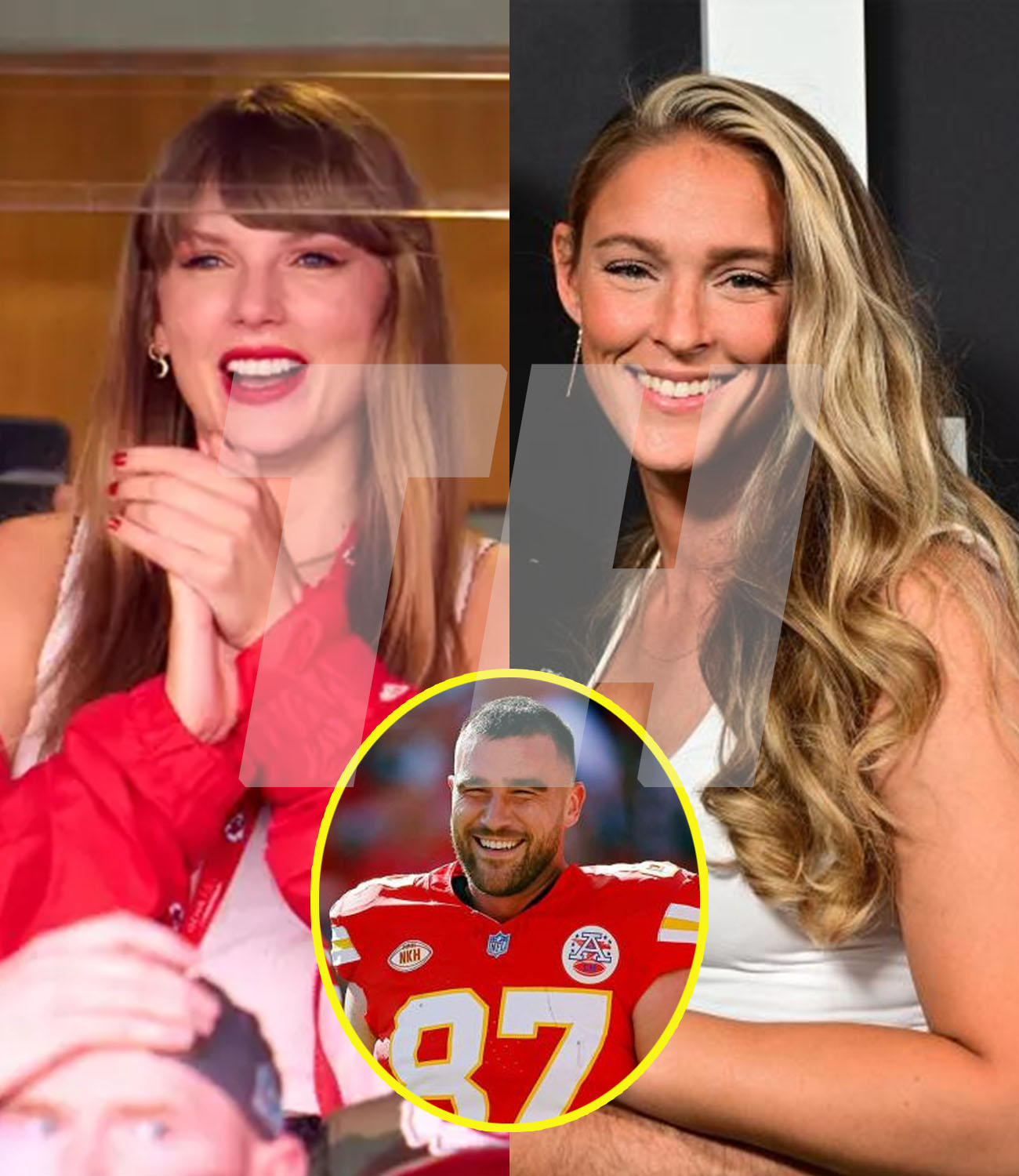 Taylor Swift And Kylie Kelce, Travis Kelce's Sister-in-Law, Spotted ...