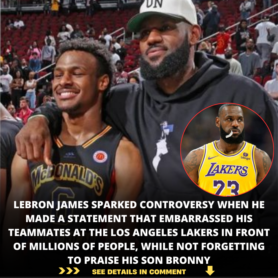 LEBRON JAMES SPARKED CONTROVERSY WHEN HE MADE A STATEMENT THAT ...