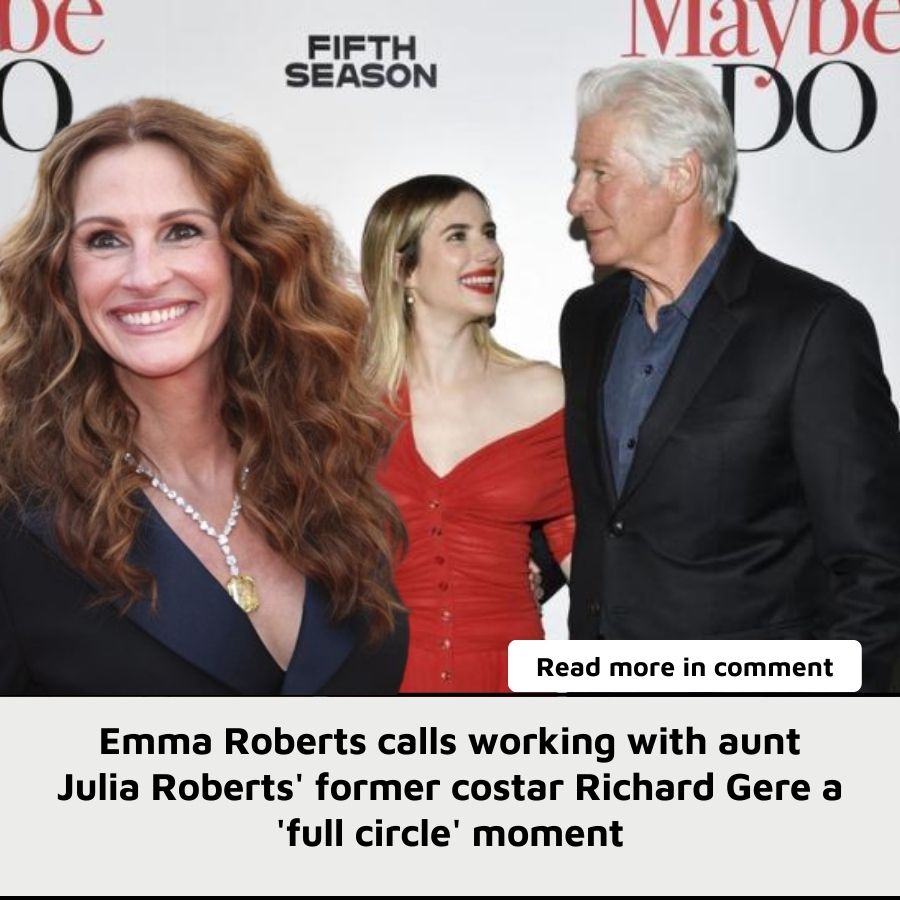 Emma Roberts calls working with aunt Julia Roberts' former costar
