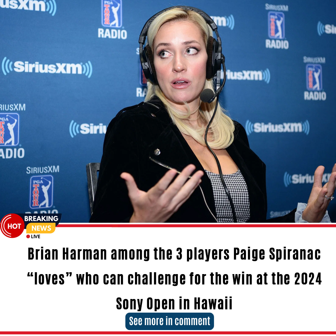 Brian Harman among the 3 players Paige Spiranac “loves” who can challenge for the win at the