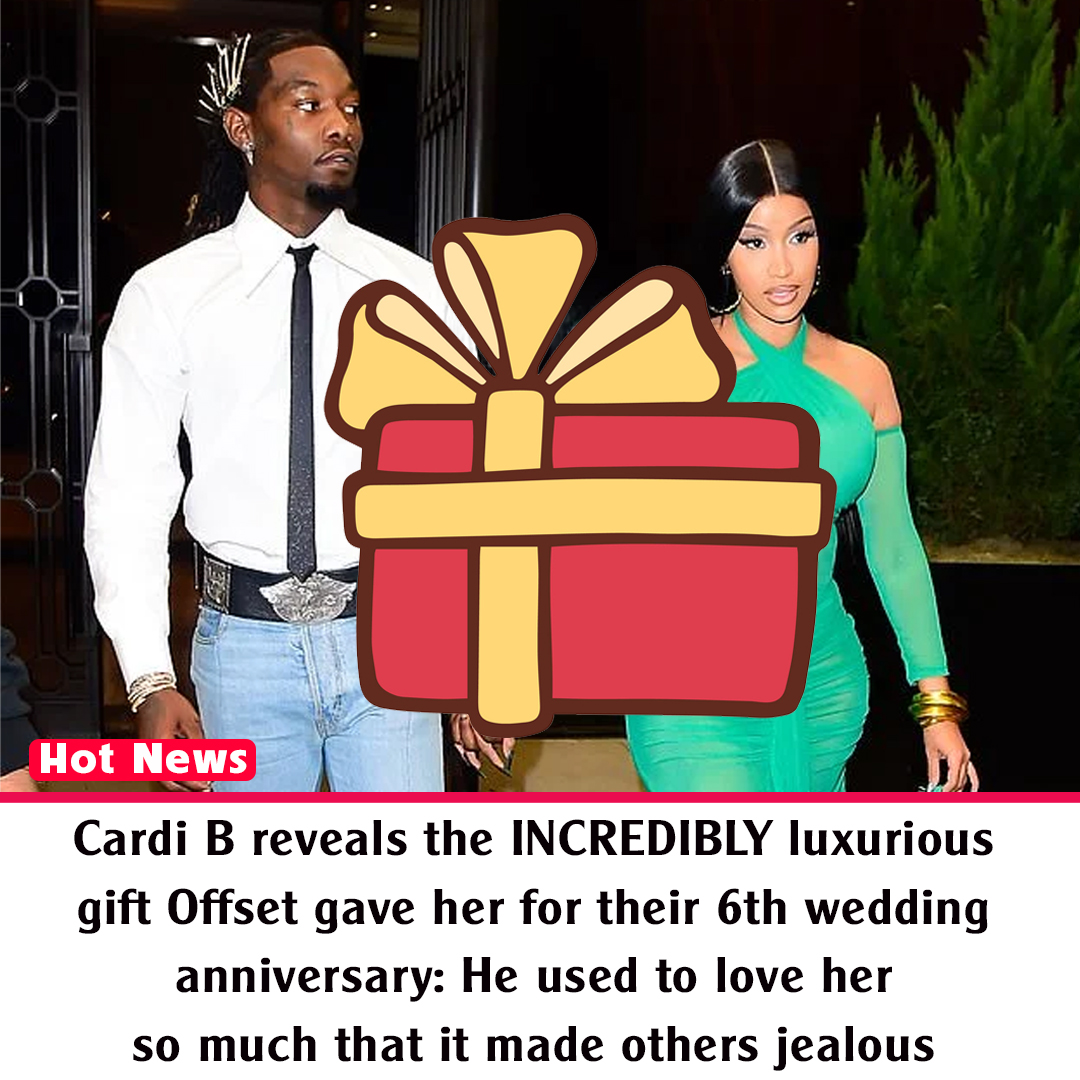 Cardi B reveals the incredibly luxurious gift Offset gave her for their ...