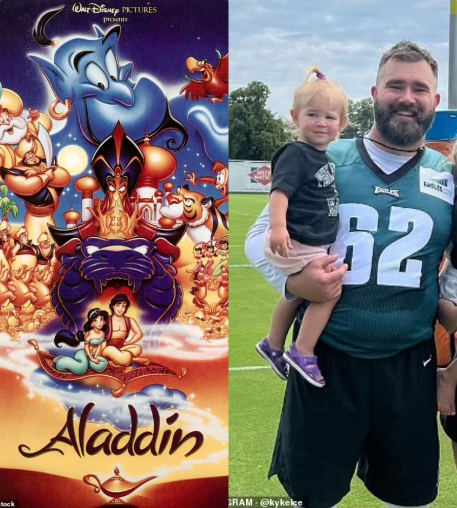Jason Kelce Says He's Turned His Daughters into 'Huge Aladdin Fans' as
