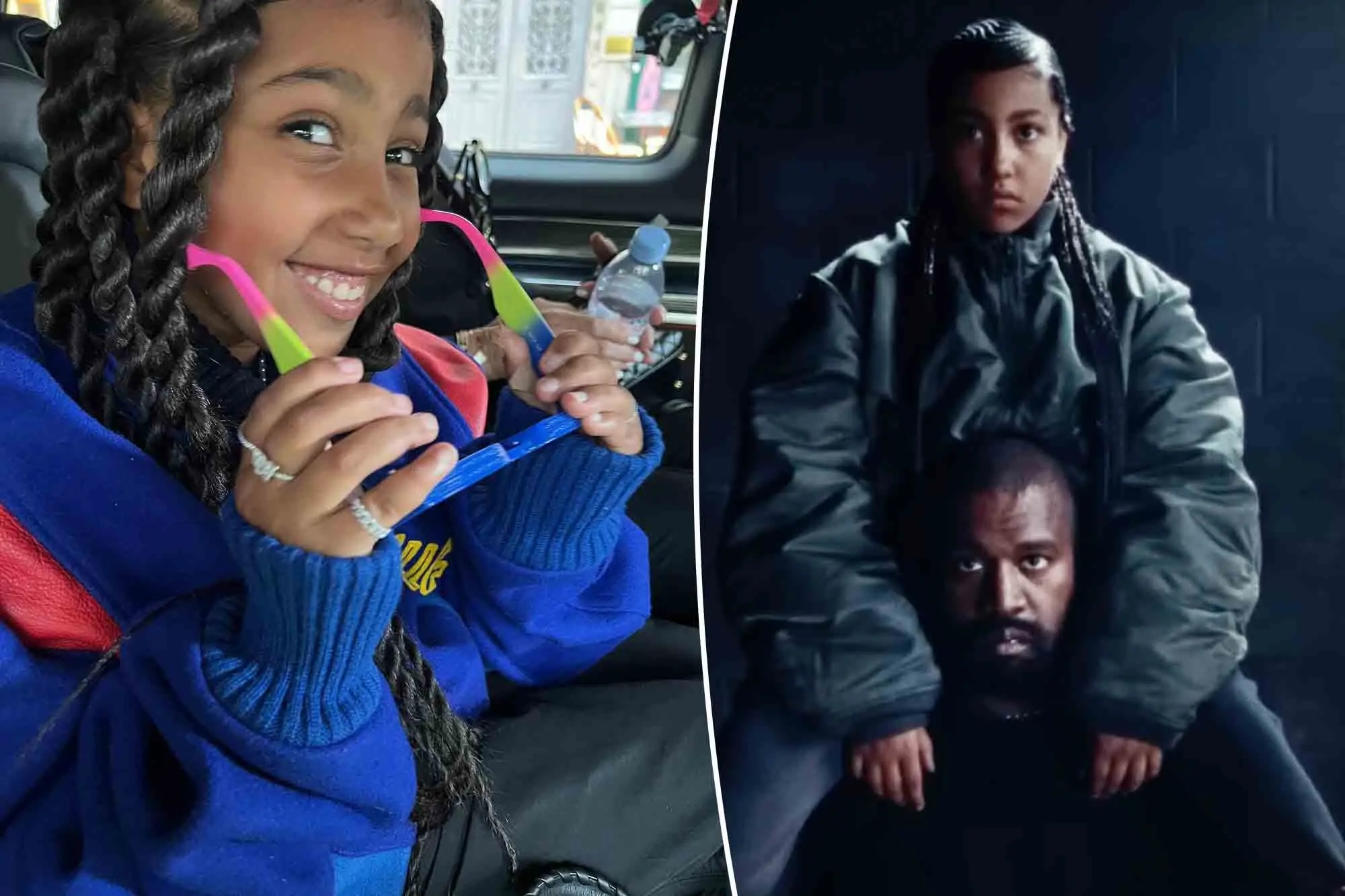 North West shows off her rap skills in dad Kanye West’s new music video